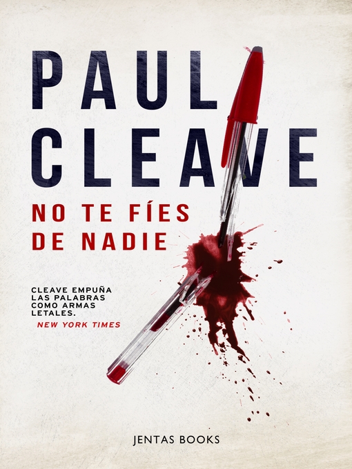 Title details for No te fíes de nadie by Paul Cleave - Wait list
